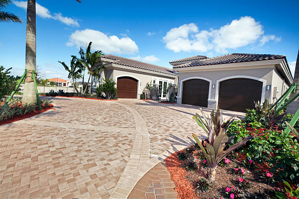 Residential Paver Driveway in Breckenridge, MN